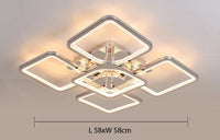 Plafonnier "Architecture" – Design Contemporain à Cadres Superposés Mes Luminaires
