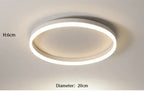 Plafonnier "Eclipse" – Anneau de Lumière LED à Diffusion Douce Mes Luminaires