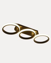 Plafonnier "Eclipse" – Structure d'Anneaux Lumineux Design Mes Luminaires