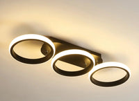 Plafonnier "Eclipse" – Structure d'Anneaux Lumineux Design Mes Luminaires