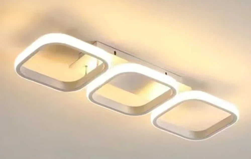 Plafonnier "Eclipse" – Structure d'Anneaux Lumineux Design Mes Luminaires