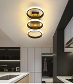 Plafonnier "Eclipse" – Structure d'Anneaux Lumineux Design Mes Luminaires