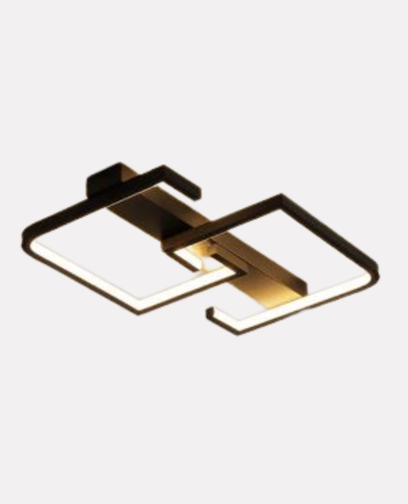 Plafonnier Géométrique Extra-Plat – Intensité Réglable Loft Mes Luminaires