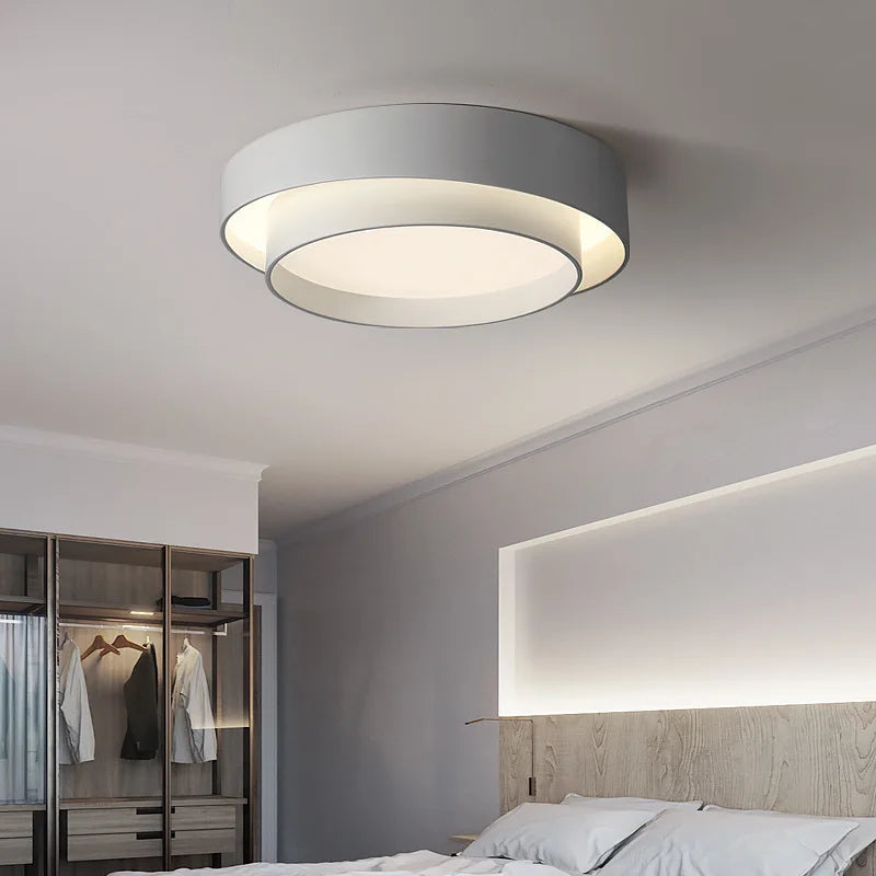 Plafonnier LED Moderne Double Niveau – Éclairage Salon & Chambre Mes Luminaires