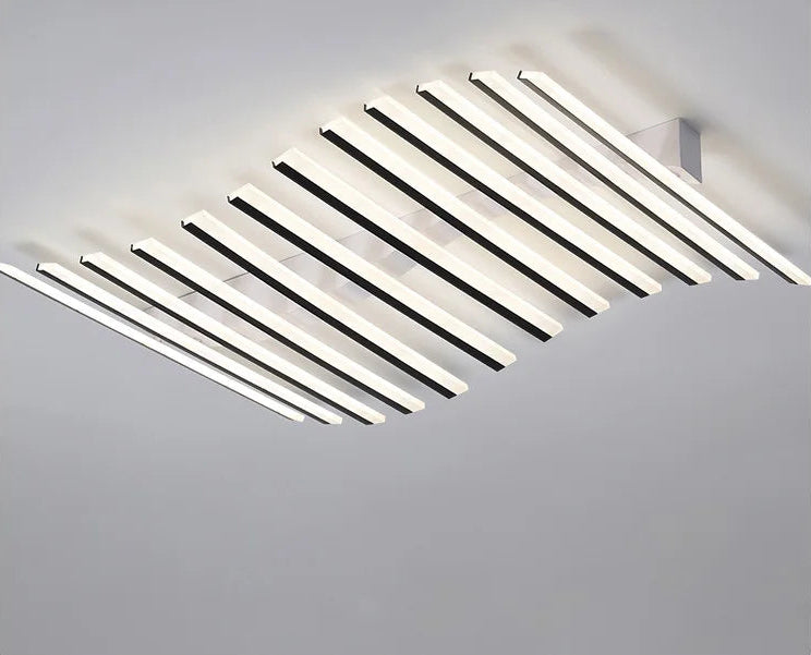 Plafonnier Minimaliste "Horizon" – Luminaire de Plafond Multi-Barres LED Mes Luminaires