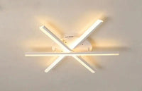 Plafonnier Multi-branches "Octave" – Luminaire Linéaire Ajustable Noir et Or Mes Luminaires