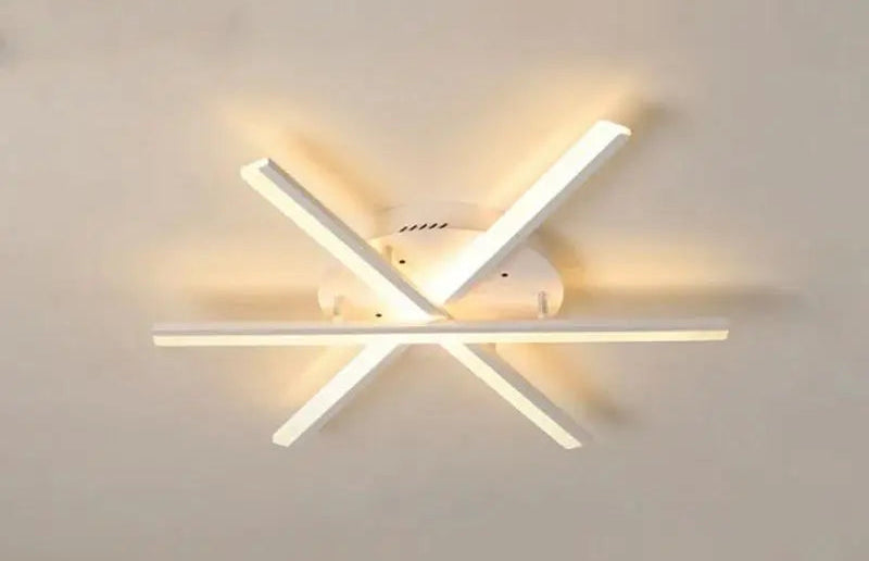 Plafonnier Multi-branches "Octave" – Luminaire Linéaire Ajustable Noir et Or Mes Luminaires