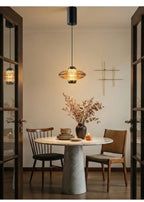 Suspension LED Effet Luciole – Luminaire Verre Fumé Mes Luminaires