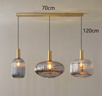 Suspension Triple "Bistro" – Luminaire Îlot de Cuisine Mes Luminaires