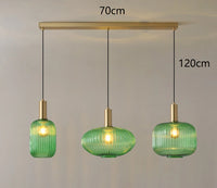 Suspension Triple "Bistro" – Luminaire Îlot de Cuisine Mes Luminaires