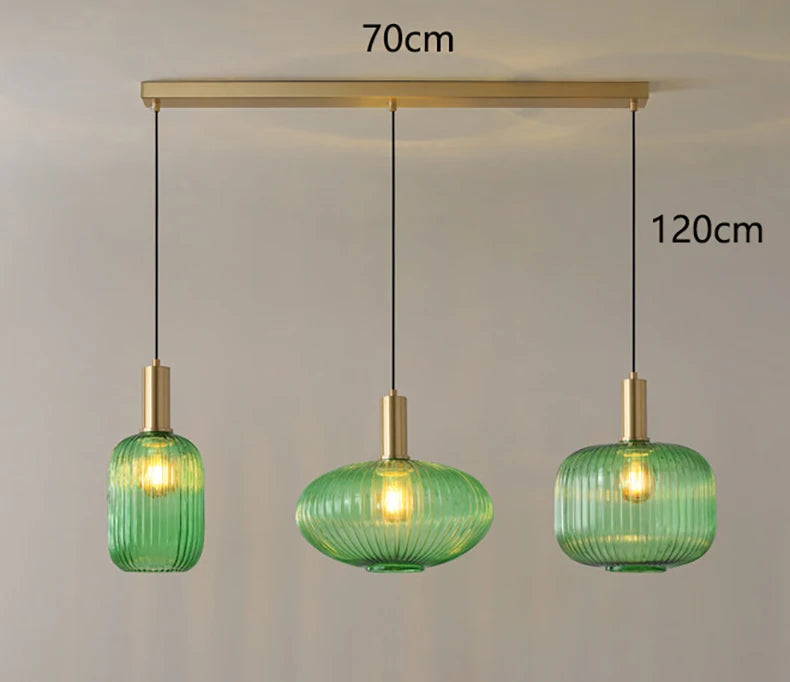 Suspension Triple "Bistro" – Luminaire Îlot de Cuisine Mes Luminaires
