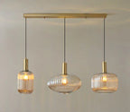 Suspension Triple "Bistro" – Luminaire Îlot de Cuisine Mes Luminaires