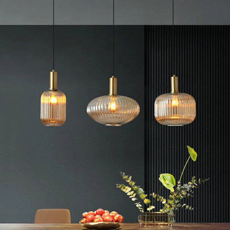 Suspension Triple "Bistro" – Luminaire Îlot de Cuisine Mes Luminaires
