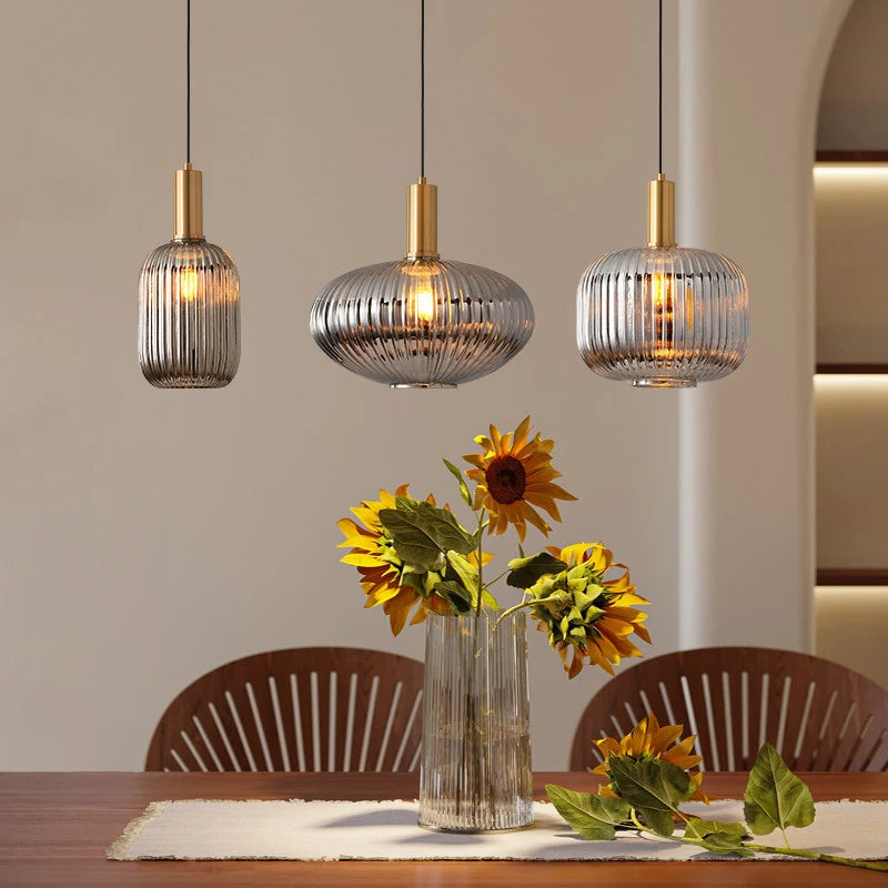 Suspension Triple "Bistro" – Luminaire Îlot de Cuisine Mes Luminaires