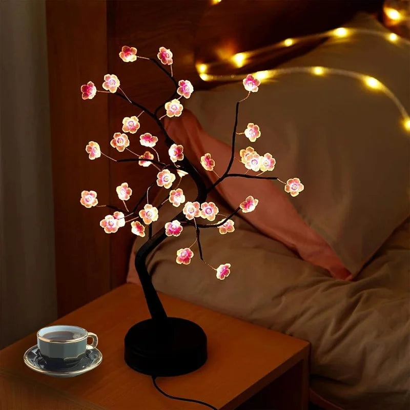 Veilleuse Arbre "Bonsaï" – Lampe de Chevet Design pour Chambre Mes Luminaires