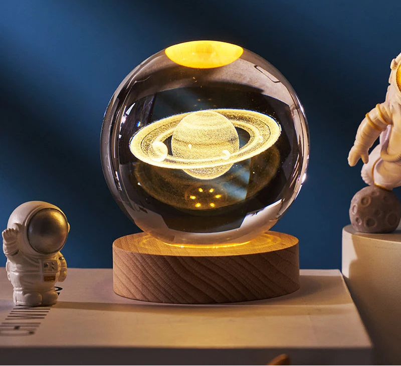 Veilleuse de Nuit Magique pour Enfant - Globe Lumineux Mes Luminaires