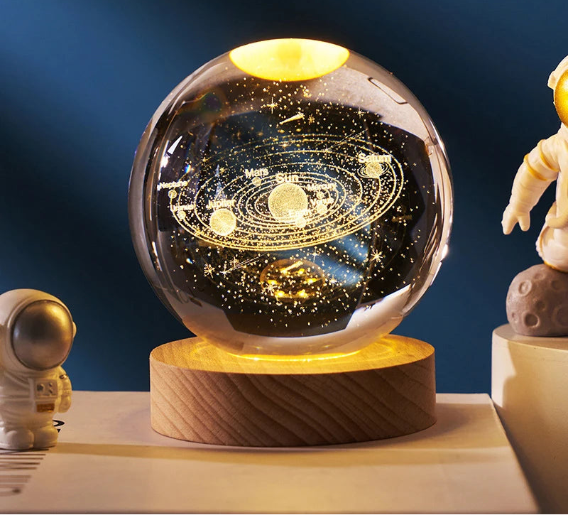 Veilleuse de Nuit Magique pour Enfant - Globe Lumineux Mes Luminaires